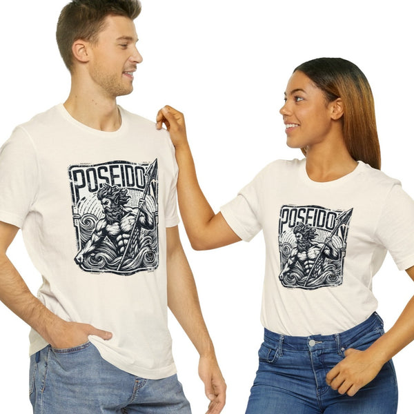 Poseidon King of Ocean Unisex Nautical Premium T-shirt