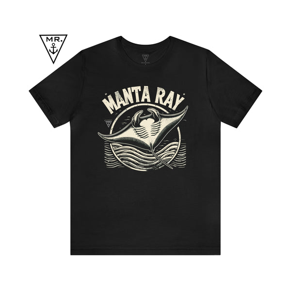 Ocean Manta Ray Unisex Nautical Premium T-shirt